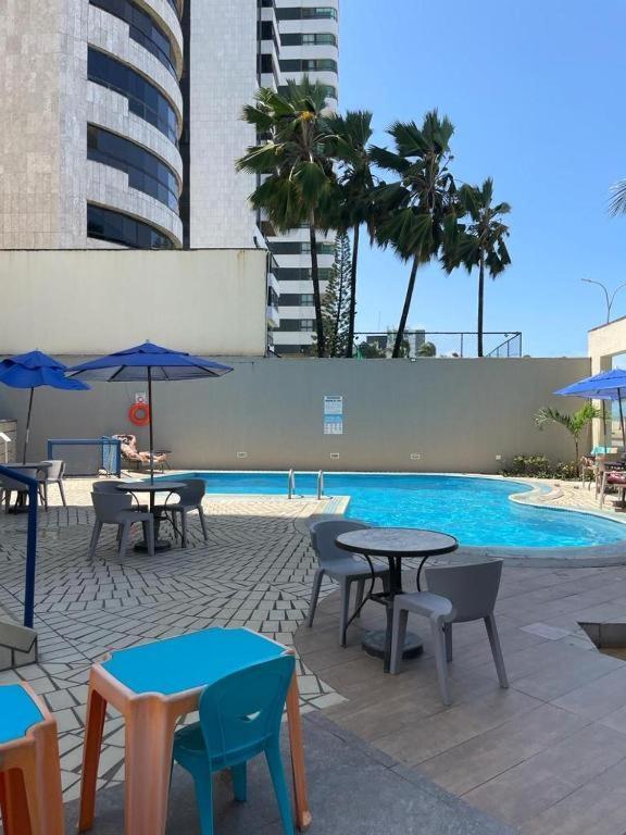 Flat 10 Andar Hotel Costa Mar Acesso Direto Praia Jaboatao dos Guararapes Luaran gambar