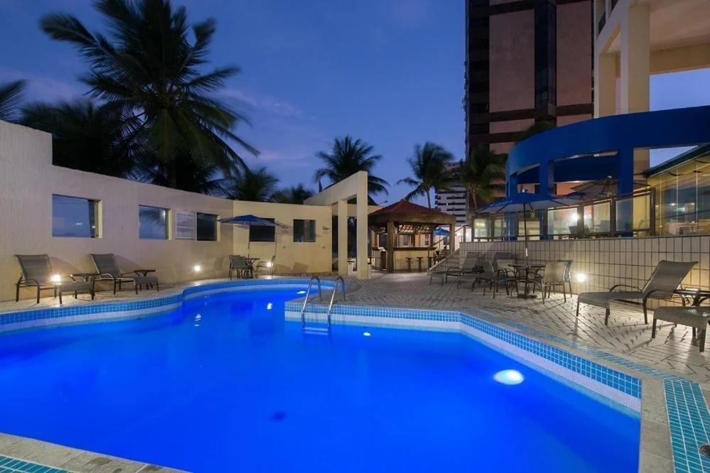 Flat 10 Andar Hotel Costa Mar Acesso Direto Praia Jaboatao dos Guararapes Luaran gambar