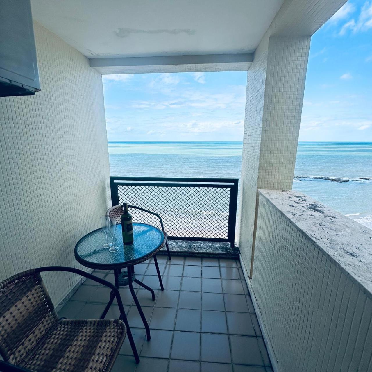 Flat 10 Andar Hotel Costa Mar Acesso Direto Praia Jaboatao dos Guararapes Luaran gambar